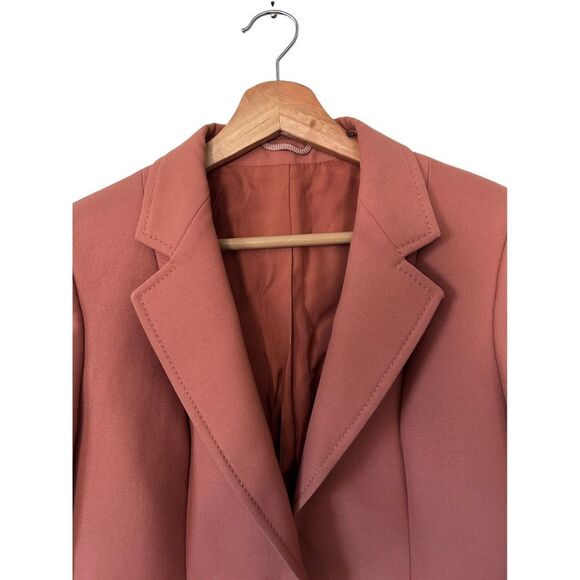St. Michael Burnt Orange Women's Blazer Euro 38 US Size 6 Professional Business - Picture 4 of 15